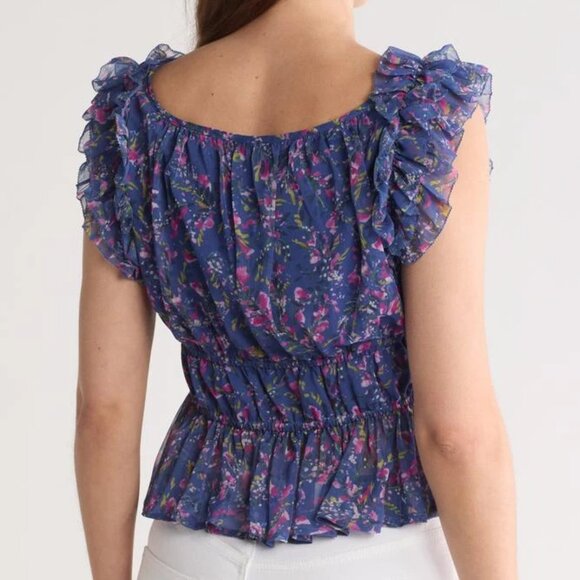 French Connection "Gretha Hallie" Floral Top - Picture 2 of 4